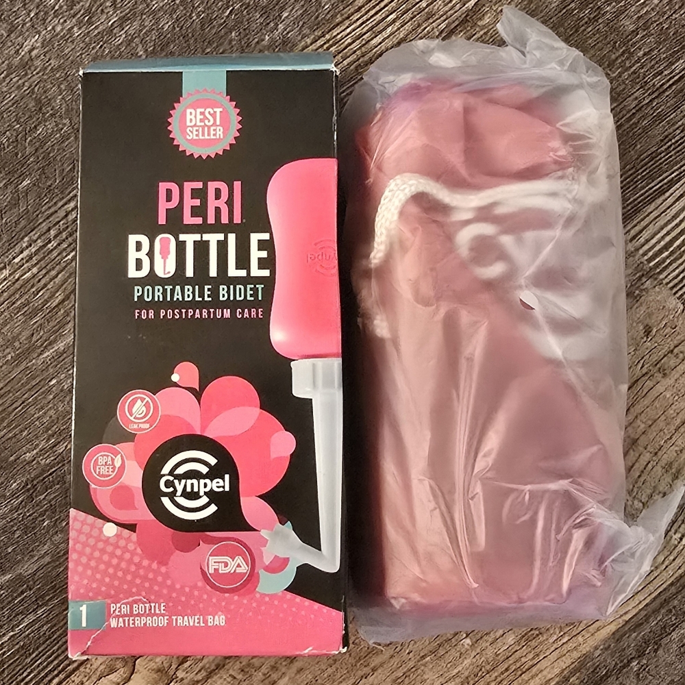 Pink Peri Bottle Portable Bidet